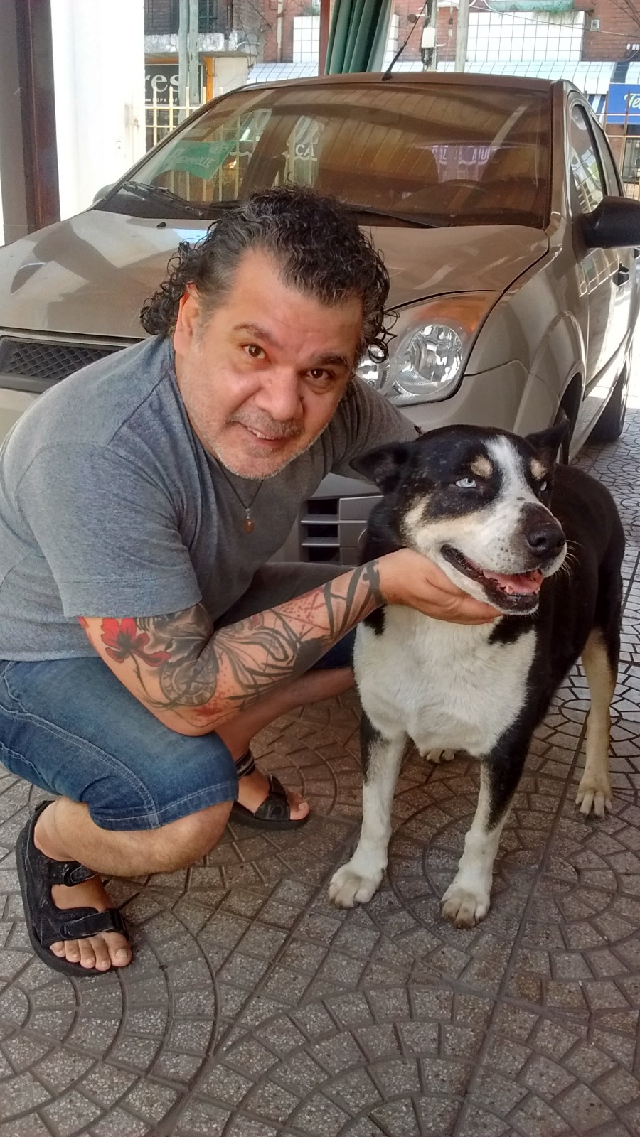 Ojitos con el peluquero